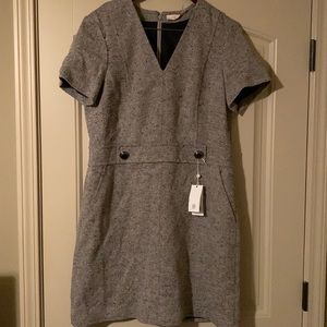 Tory Burch Tweed Short Sleeve Dress